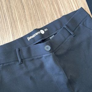 Betabrand Classic Boot Cut Work Yoga Black Pants Women's Size XL Petite